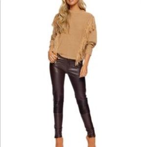 Kittenish Fringe Sweater